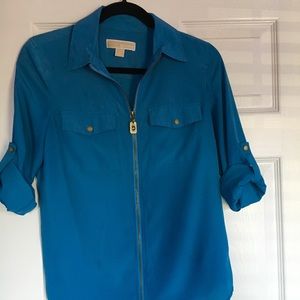 Michael Kors Long Sleeve Full Zip